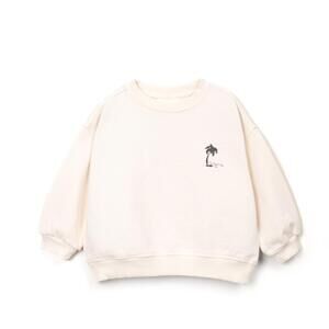 NEW PLAY UP boy's fleece sweater in white